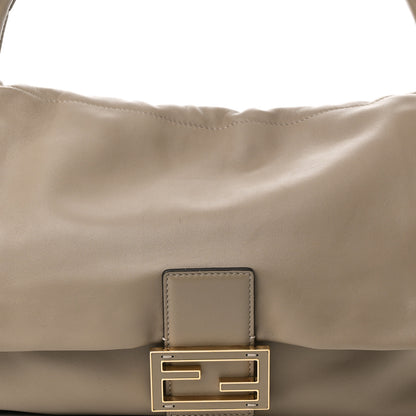 Fendi Nappa Large Mamma Baguette Tortora 8 of 10