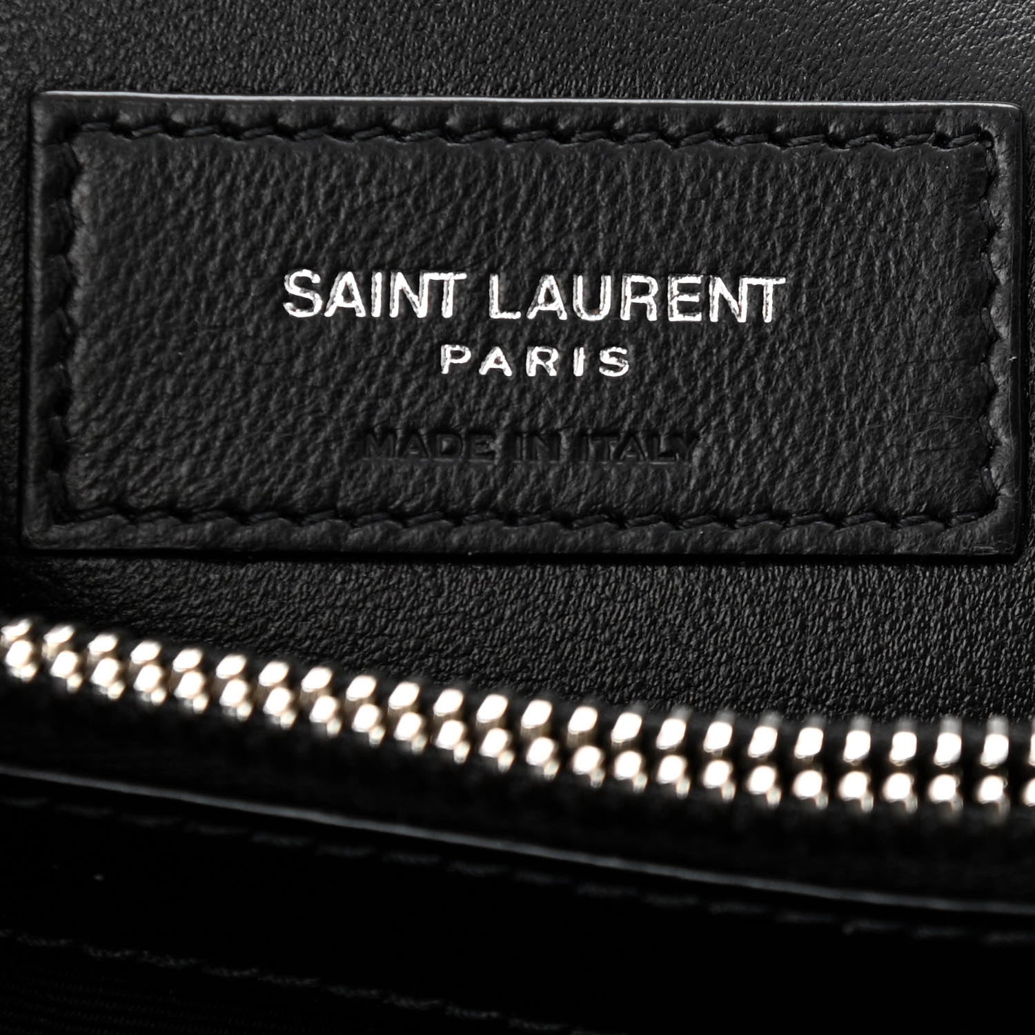 Saint Laurent Calfskin Y Quilted Monogram Small Loulou Chain Satchel Black 8 of 12