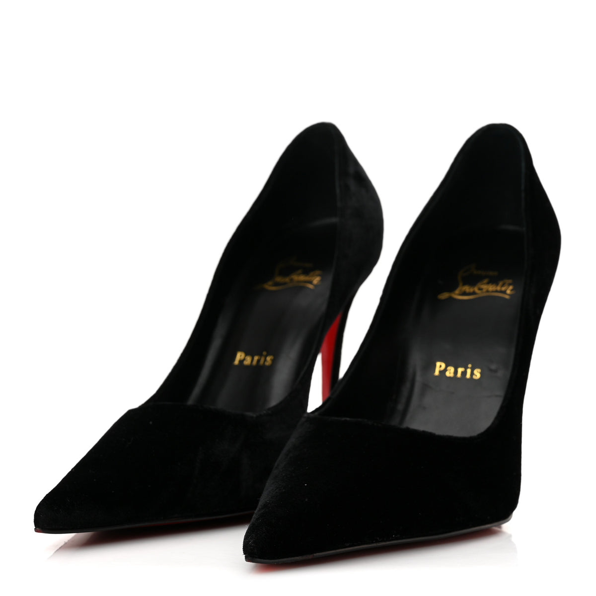 Veau Velours Kate Max 100 Pumps 38.5 Black