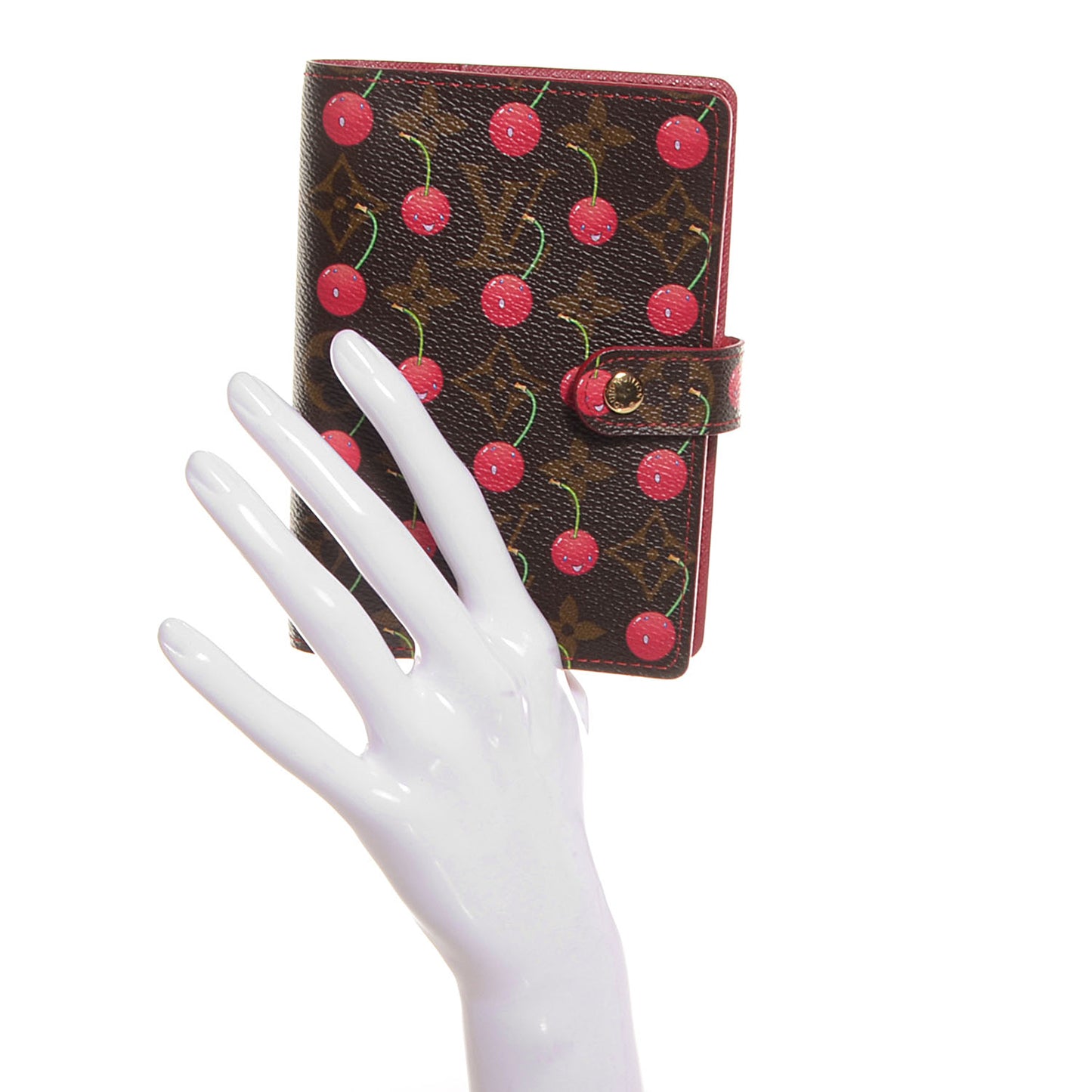 Monogram Cerises Small Ring Agenda Cover