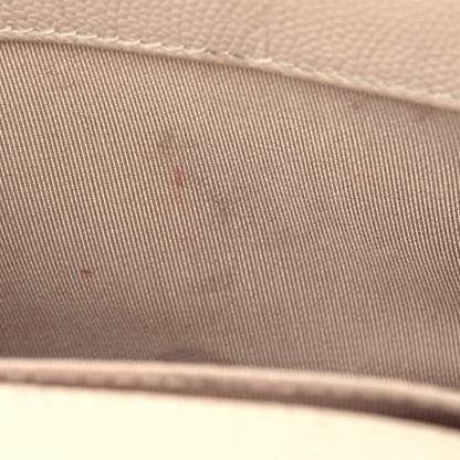 Chanel Caviar Chevron Quilted Small Boy Flap Light Beige 11 of 11