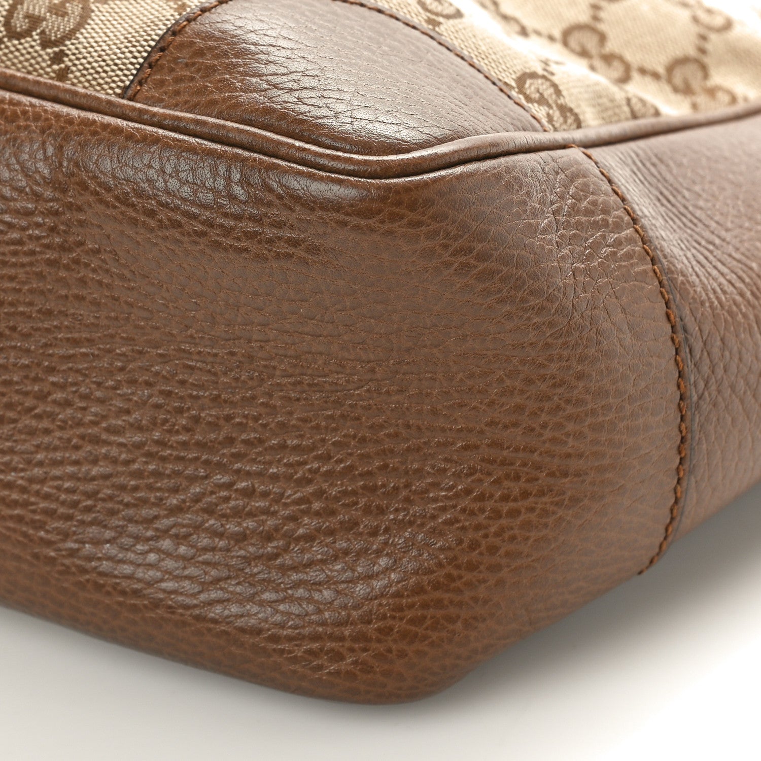Gucci Monogram Small Bree Tote Beige Tabacco 10 of 10