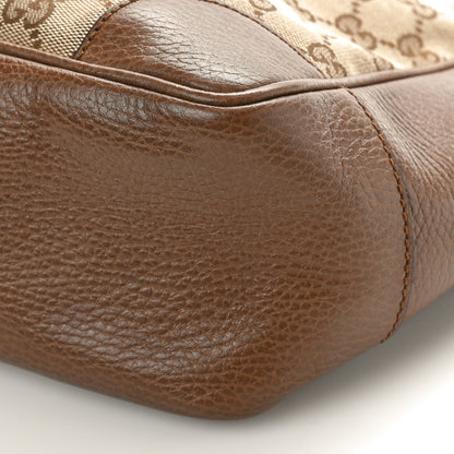 Gucci Monogram Small Bree Tote Beige Tabacco 10 of 10