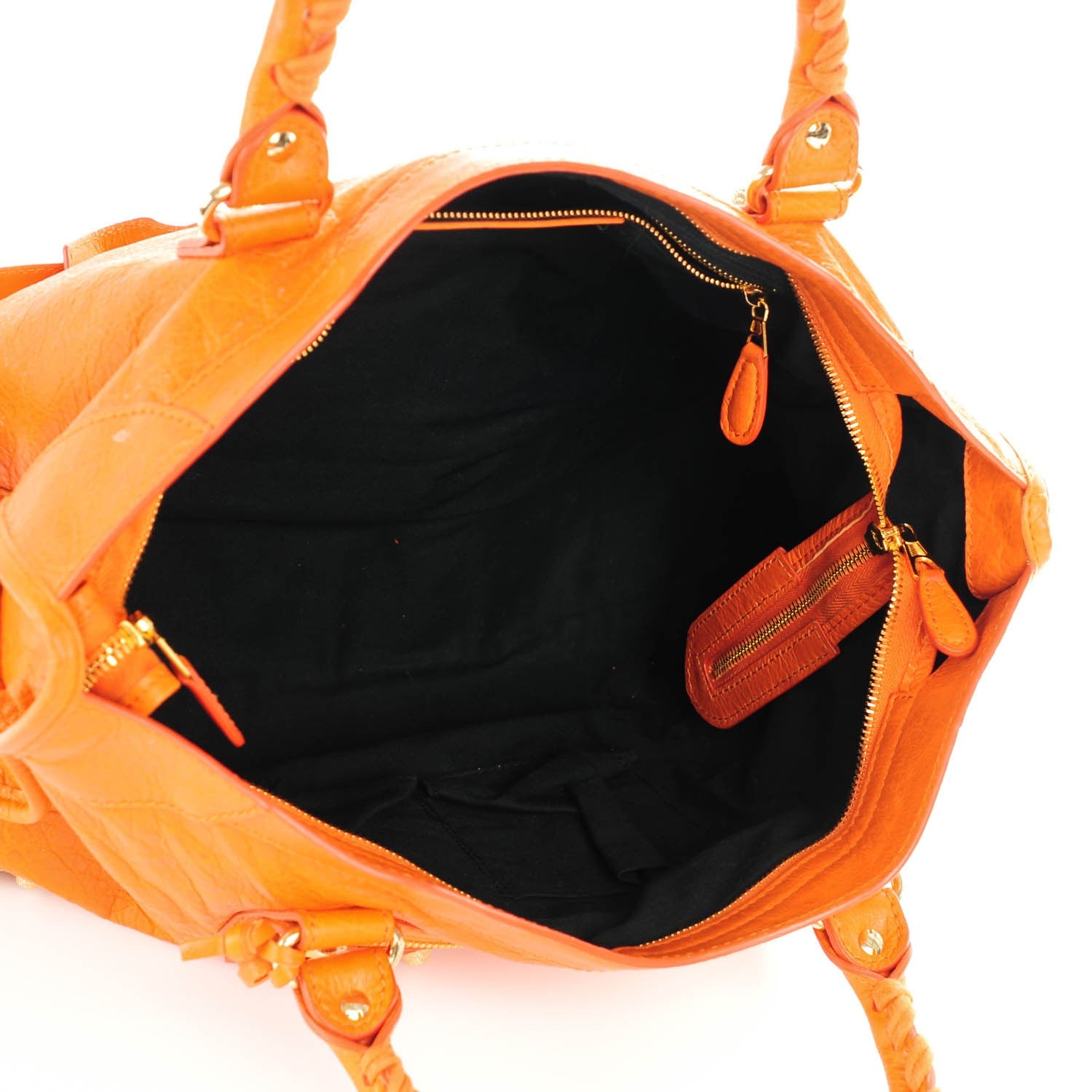 Balenciaga Agneau Giant 12 Gold Hardware City Tangerine 6 of 8