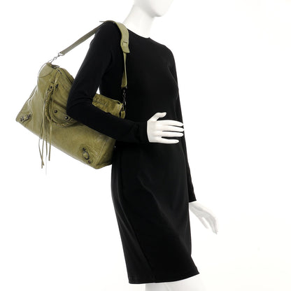 Balenciaga Agneau Classic Hardware City Light Olive 2 of 8
