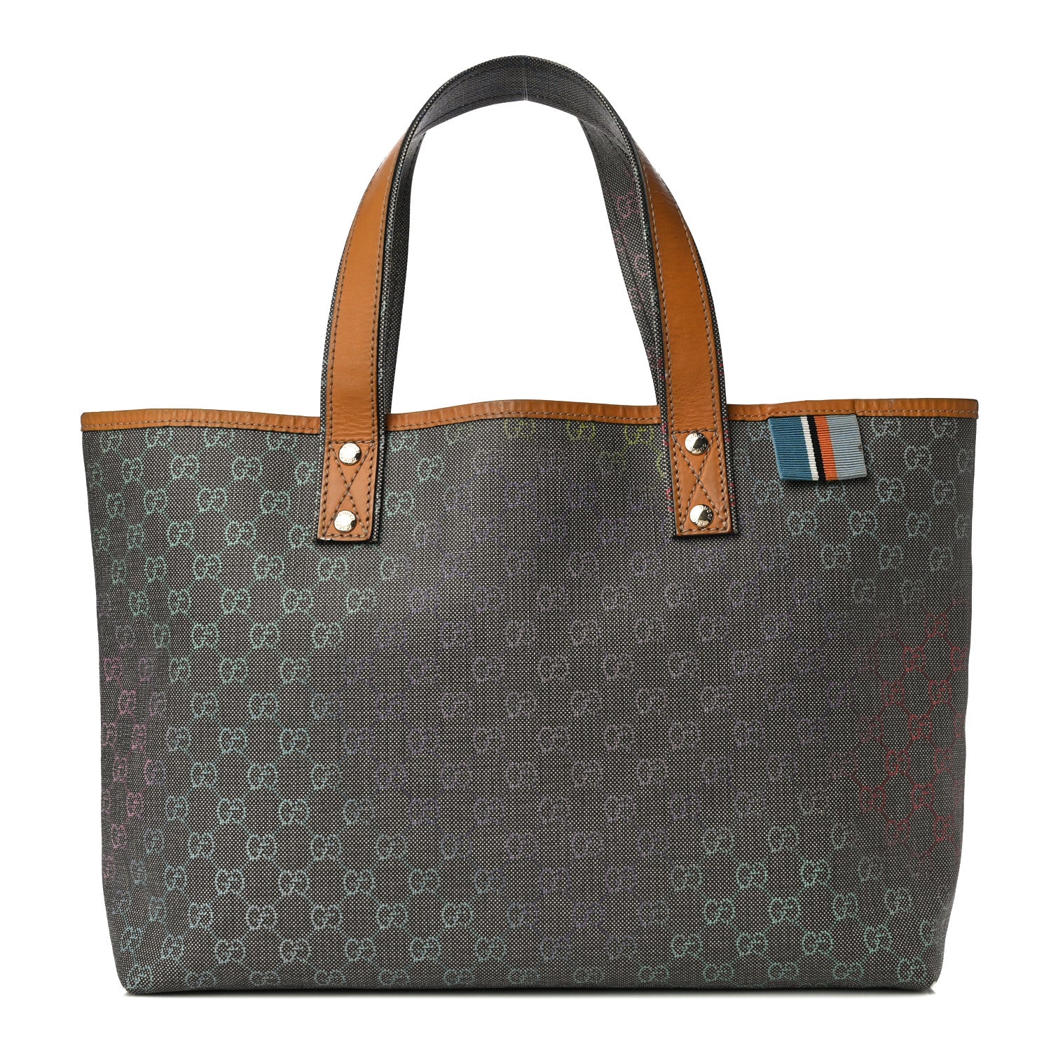 Gucci GG Plus Monogram Medium Signature Web Loop Tote Multicolor 1 of 15