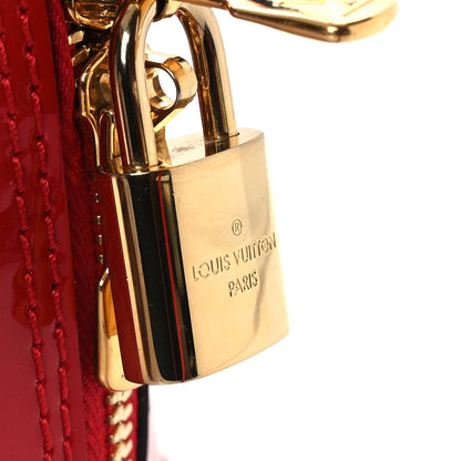 Louis Vuitton Vernis Alma BB Cherry 11 of 11