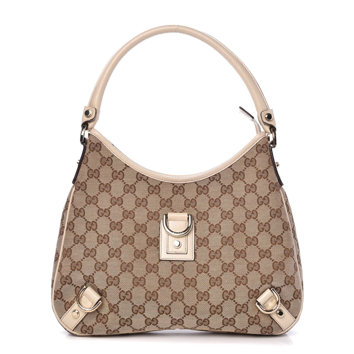 Monogram Medium Abbey Hobo Off White