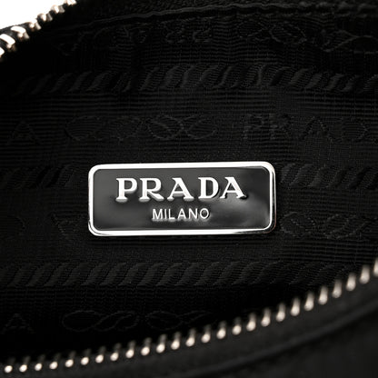 Prada Tessuto Nylon Mini Re-Edition 2000 Bag Black 6 of 10