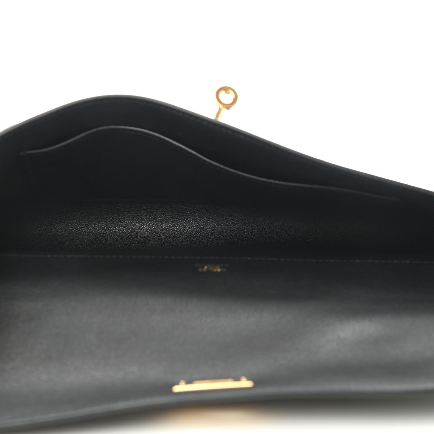 Swift Kelly Cut Clutch Pochette Black