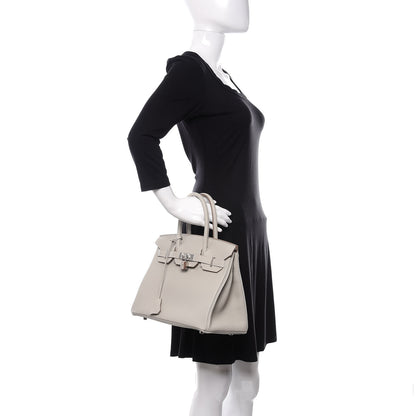 Hermes Togo Birkin 30 Gris Perle 2 of 12