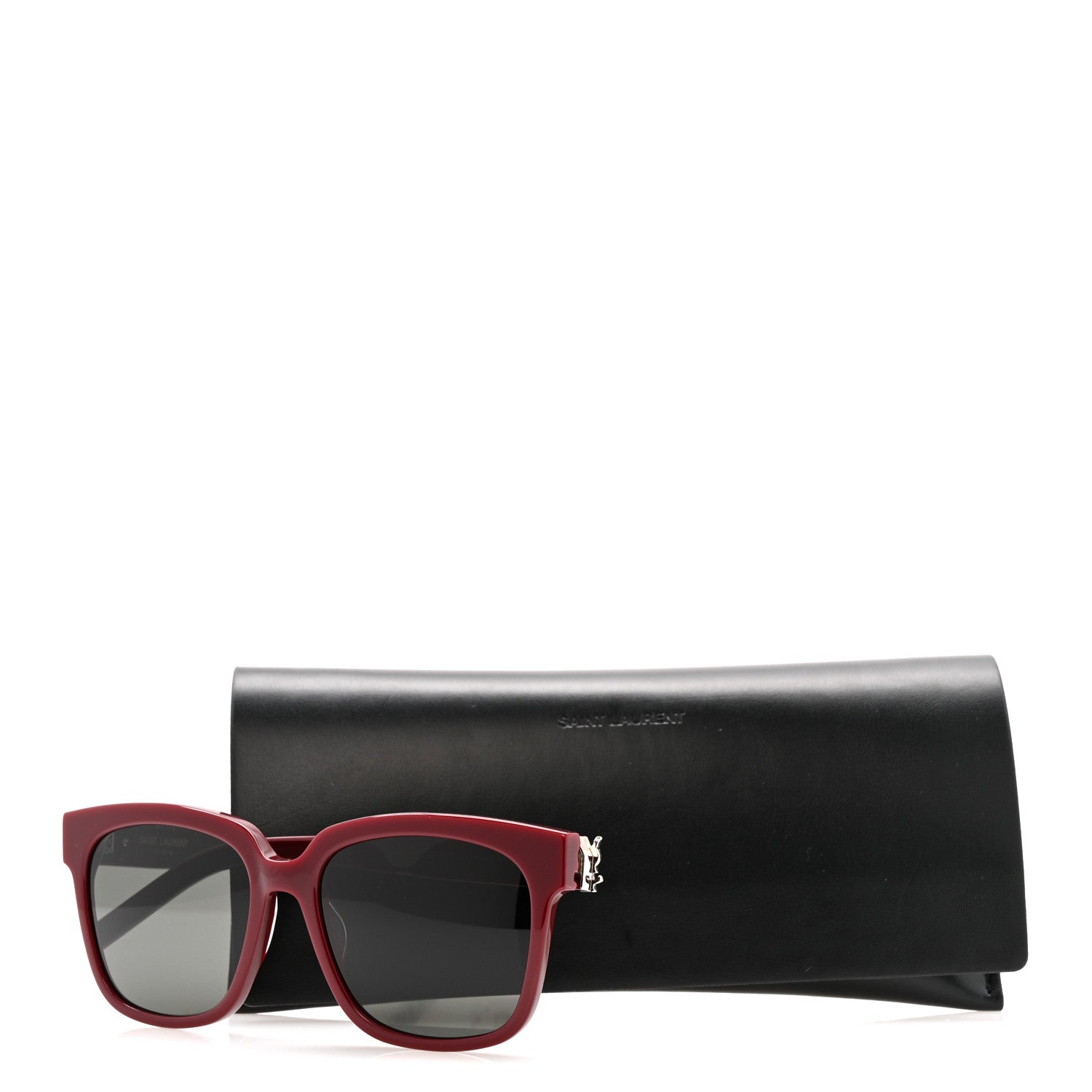 Saint Laurent Acetate SL M40 Sunglasses Red 7 of 7