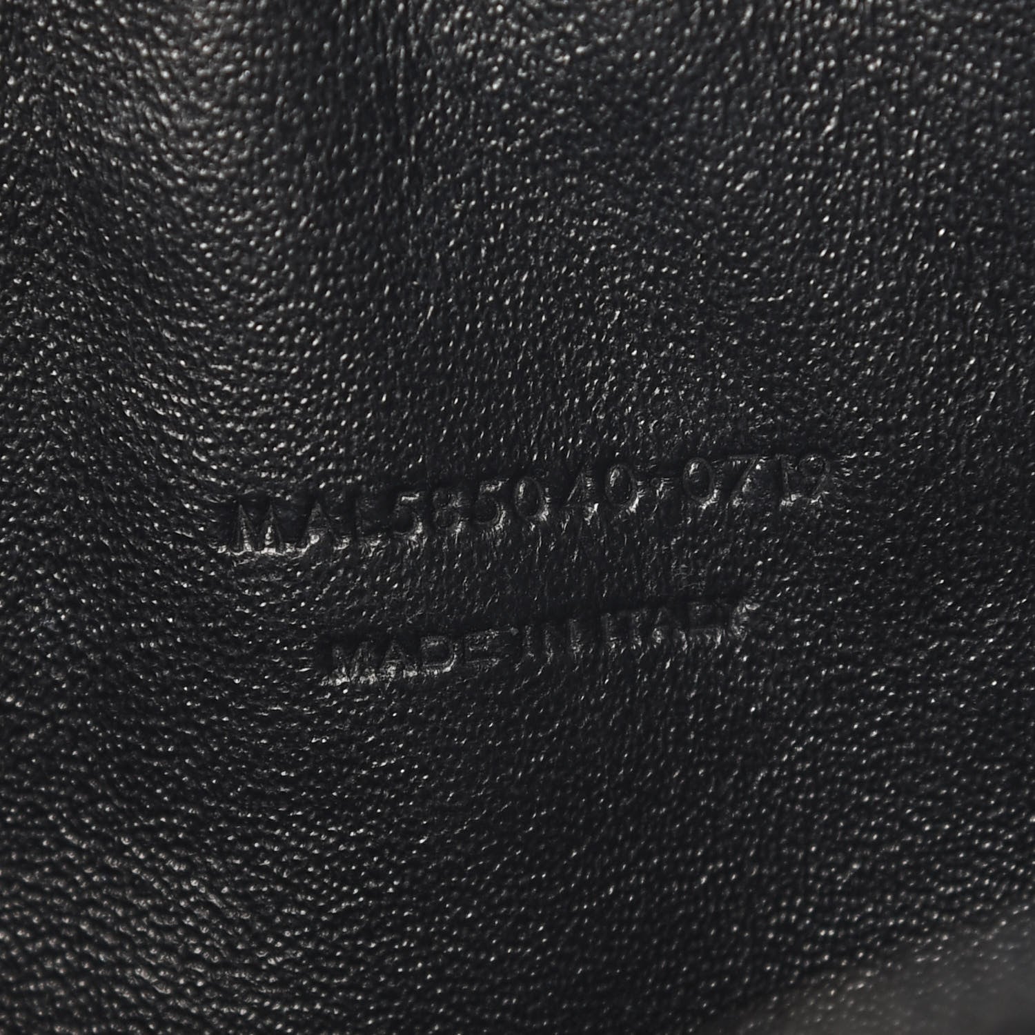 Saint Laurent Grain De Poudre Matelasse Monogram Mini Lou Camera Bag Black 8 of 8