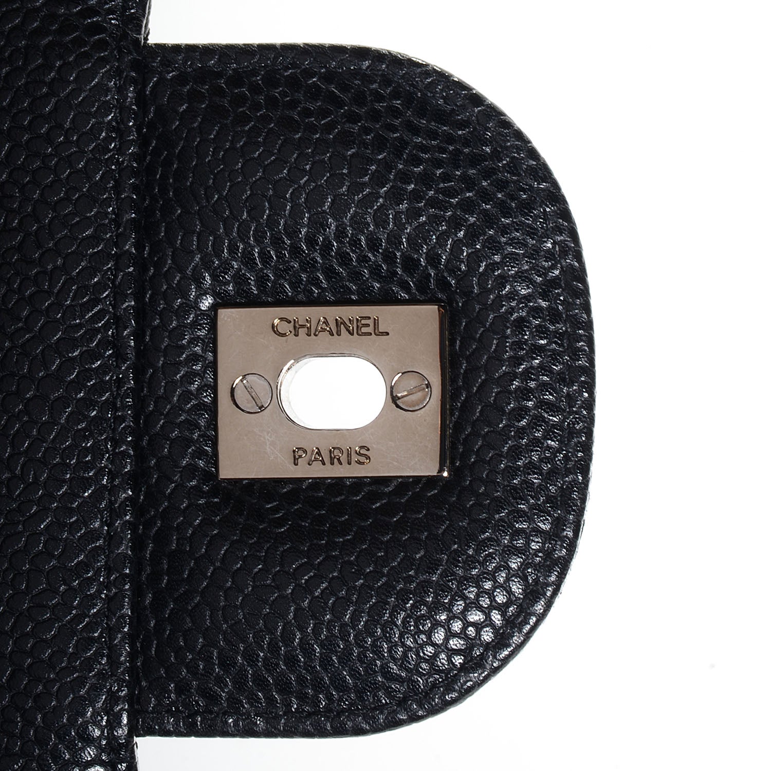 Chanel Caviar Jumbo Single Flap Black 9 of 9