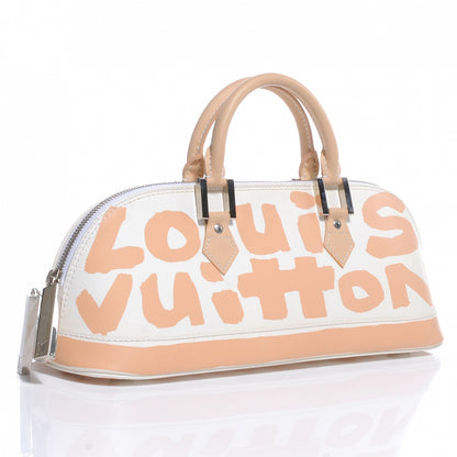 Louis Vuitton Graffiti Alma Horizontal Peach 3 of 7