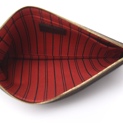 Louis Vuitton Damier Ebene Neverfull MM GM Pochette 5 of 7