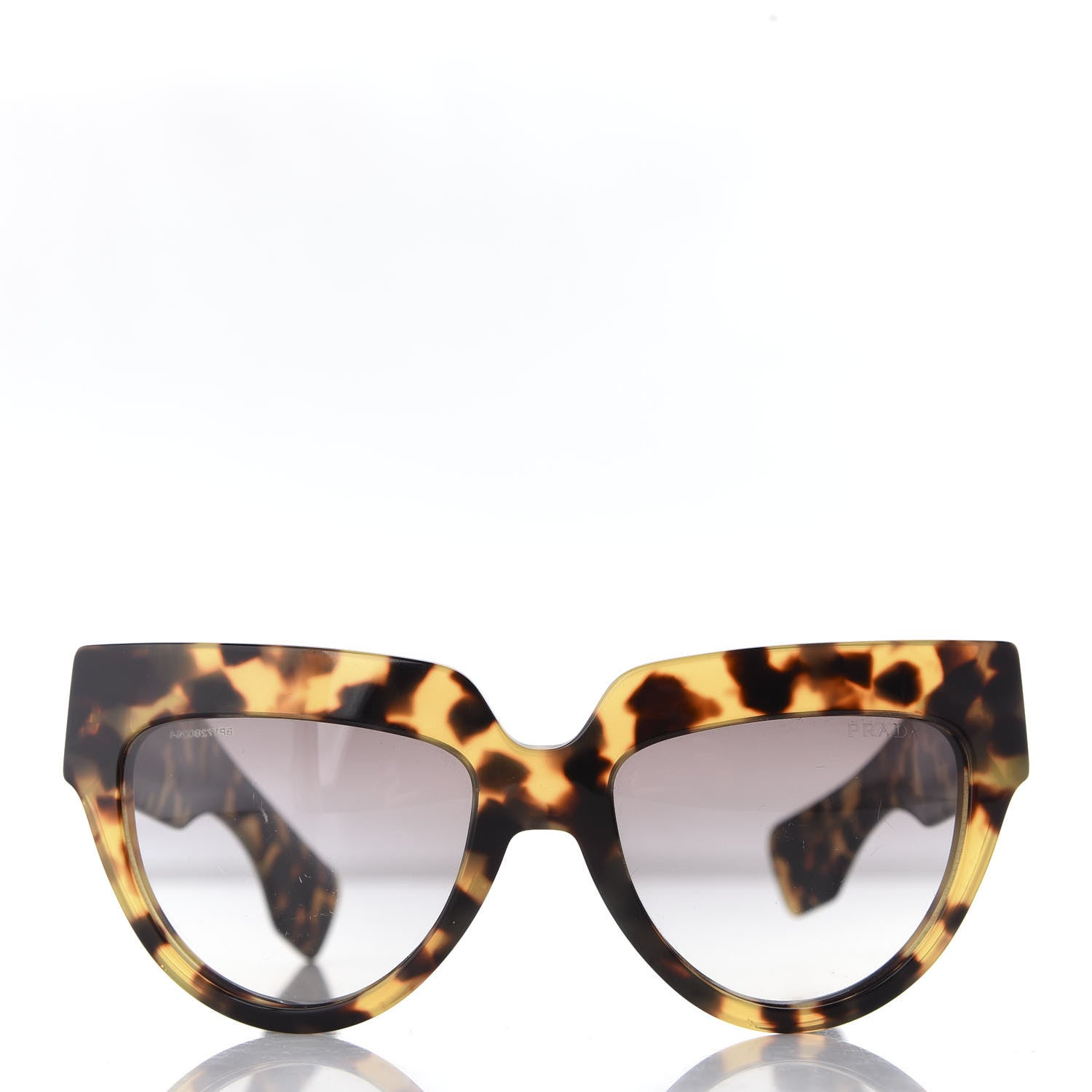 Prada Cat Eye Sunglasses SPR 29P Tortoise 2 of 8