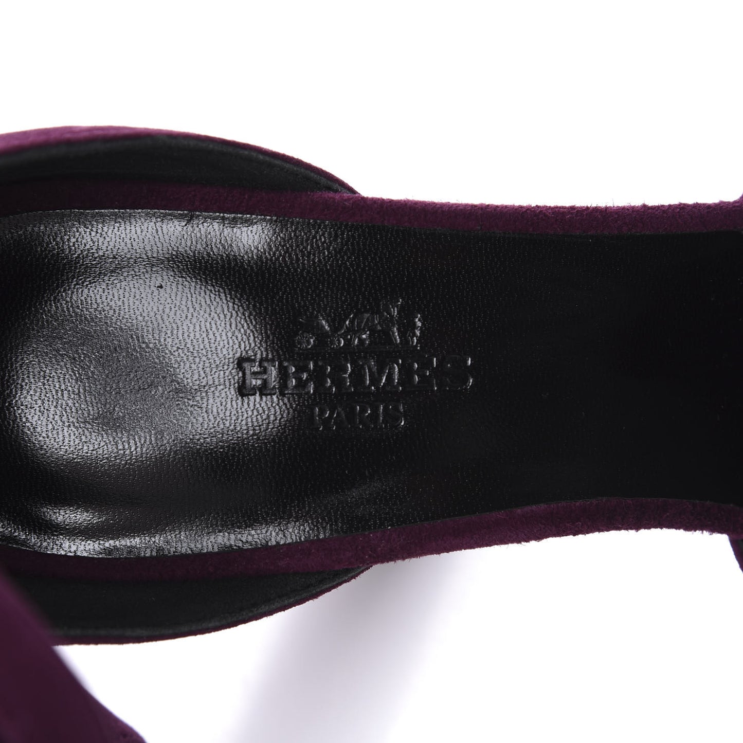 Suede Goatskin Nina Sandals 38 Lie De vin