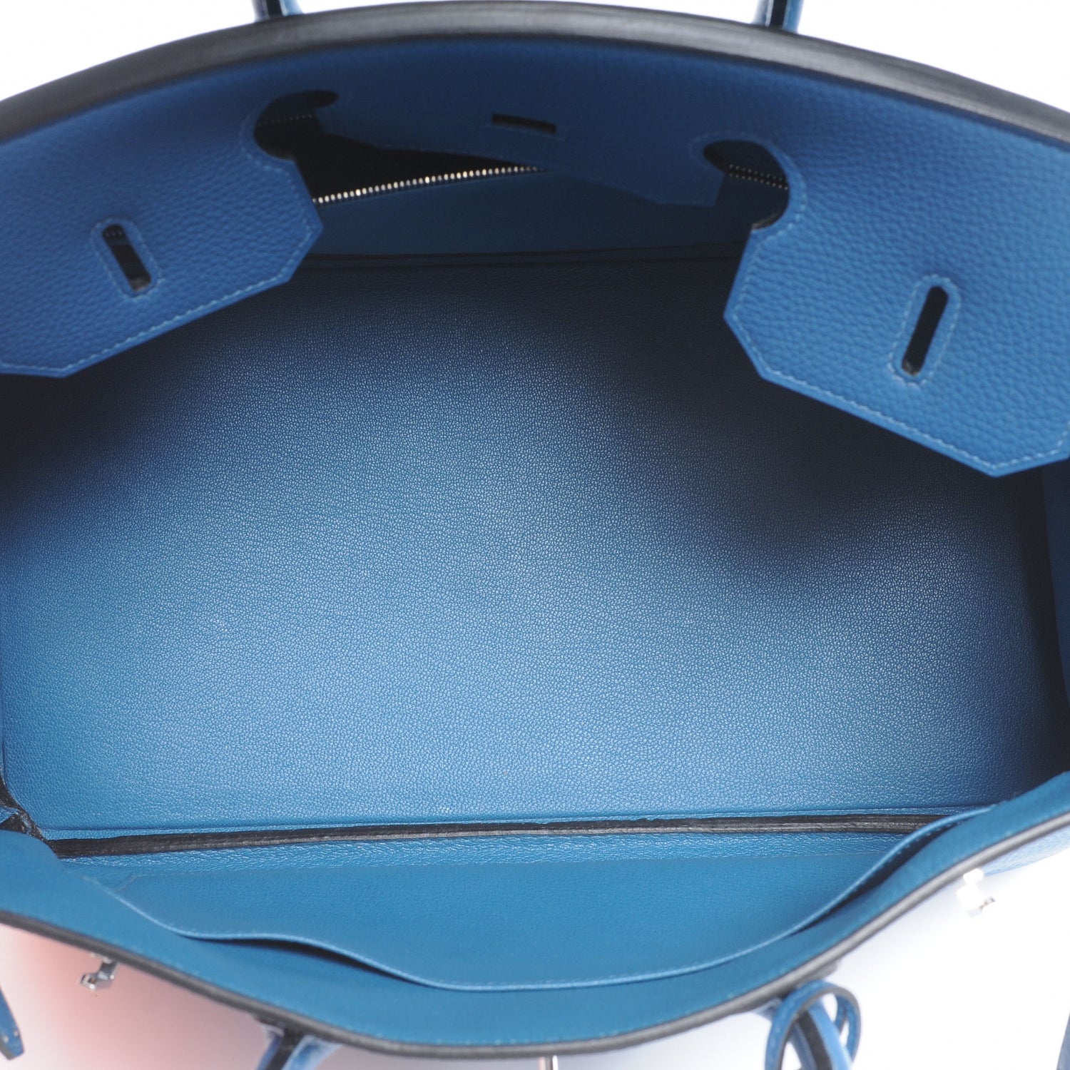 Hermes Togo Birkin 35 Bleu de Galice 8 of 10