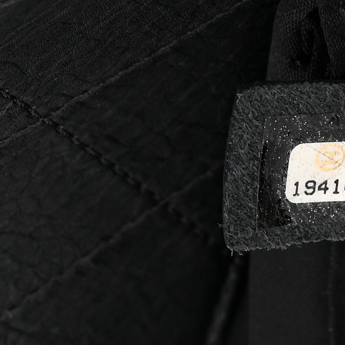 Calfskin Quilted Large Chic and Soft Shopping Tote Black