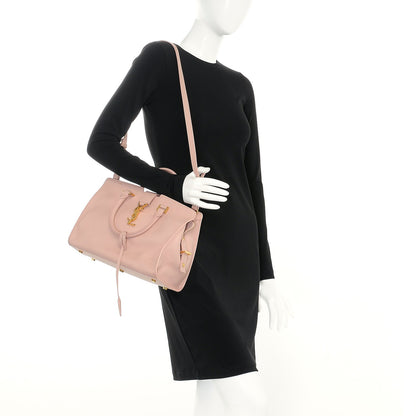 Saint Laurent Calfskin Monogram Small Cabas Pale Blush 3 of 9