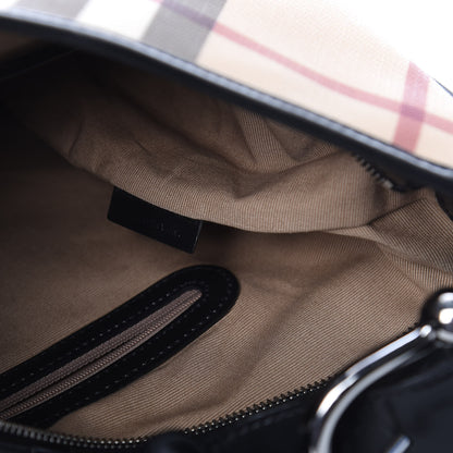 Burberry Nova Check Hobo Black 9 of 10