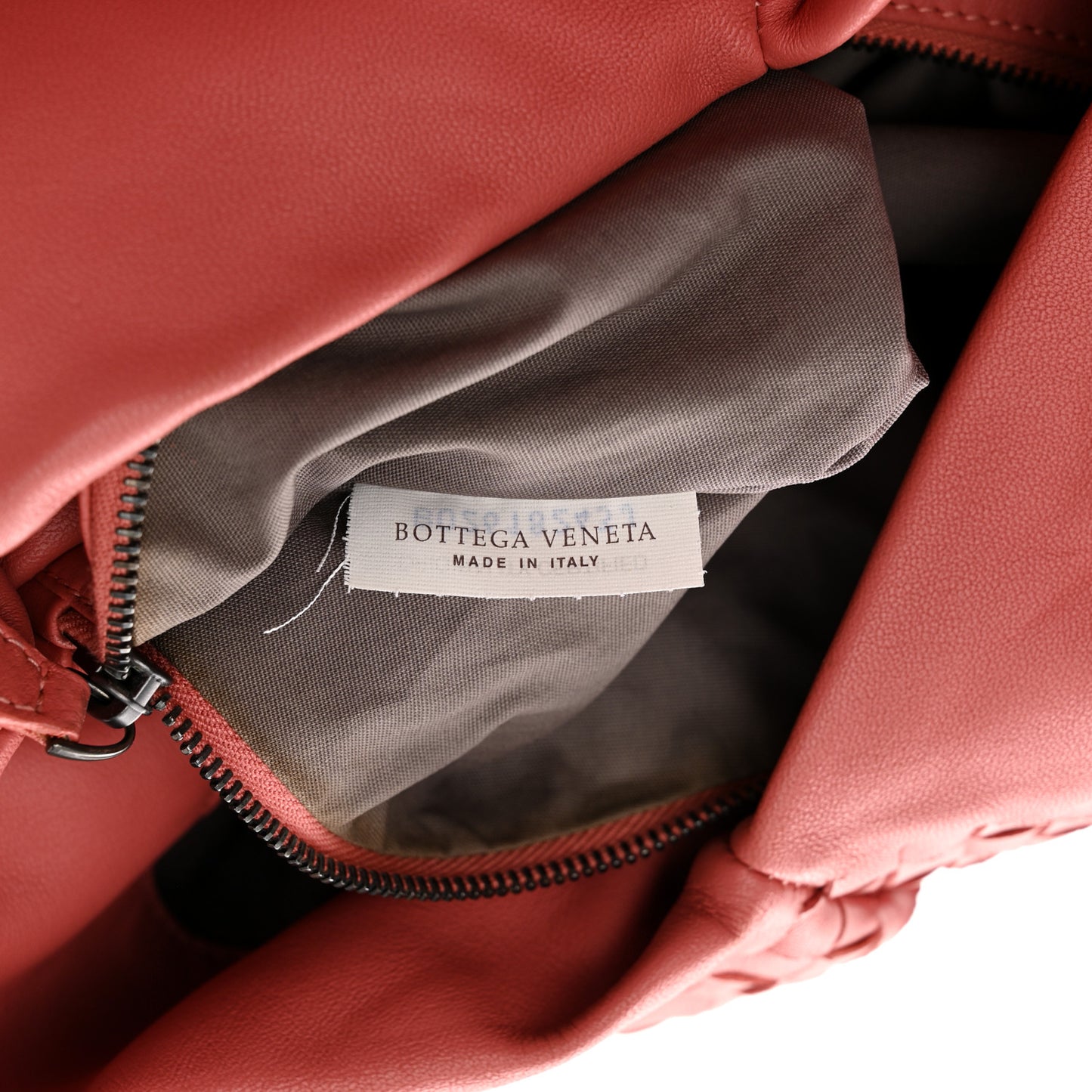 Nappa Intrecciato Aquilone Fortune Cookie Hobo Quarzo