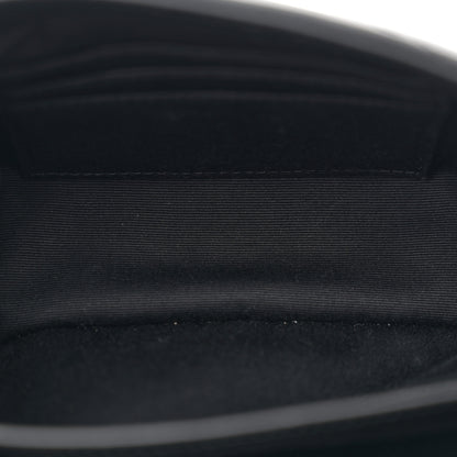 Saint Laurent Calfskin Y Quilted Monogram Monochrome Toy Loulou Crossbody Bag Black 5 of 11