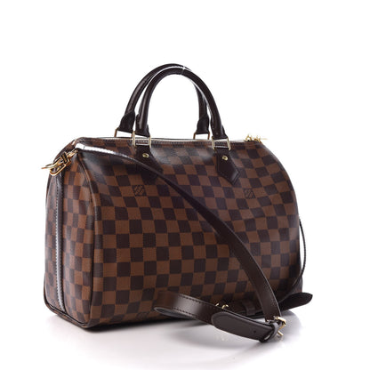 Louis Vuitton Damier Ebene Speedy Bandouliere 30 4 of 9