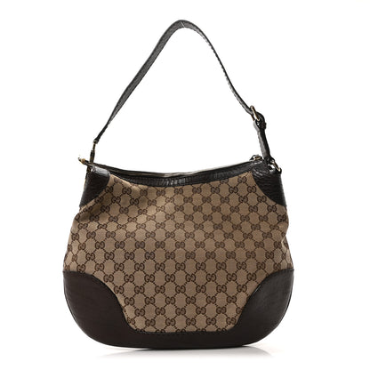 Gucci Monogram Medium Charlotte Hobo Brown 1 of 10