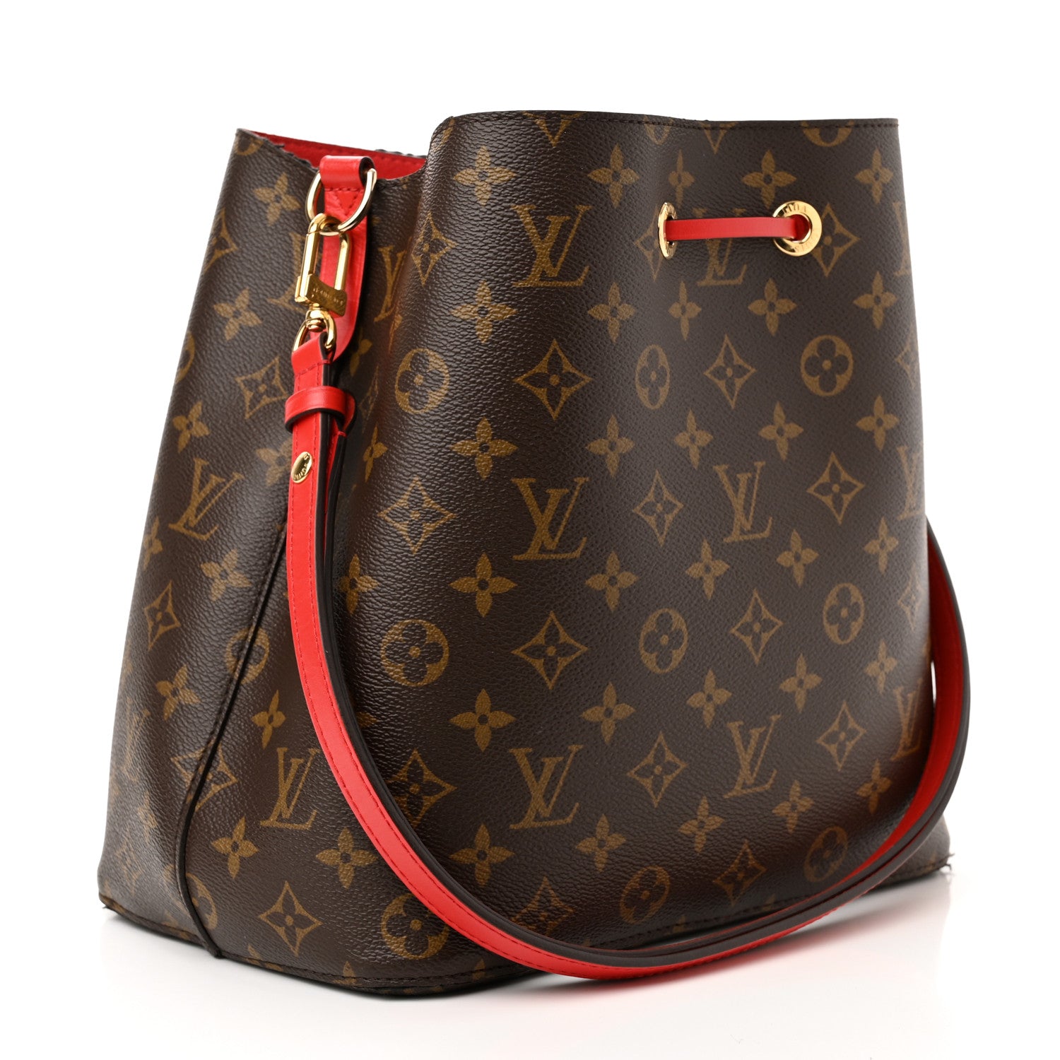 Louis Vuitton Monogram Neonoe MM Coquelicot 3 of 13