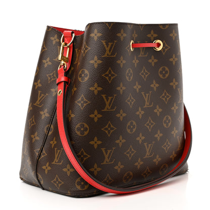Louis Vuitton Monogram Neonoe MM Coquelicot 3 of 13