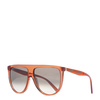 Celine Acetate Thin Shadow Sunglasses CL41435/S Orange 1 of 7