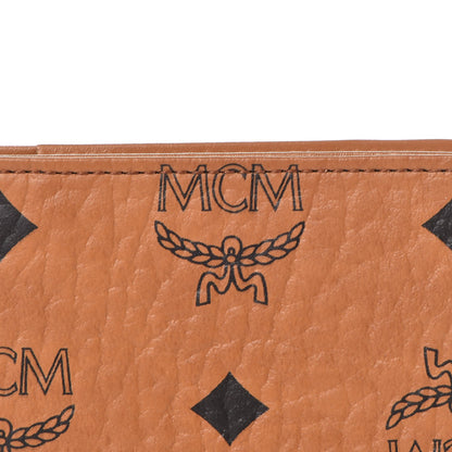 MCM Visetos Heritage Passport Holder Cognac 7 of 12