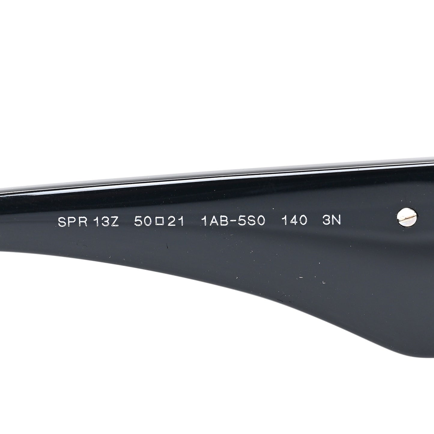 Acetate Symbole Sunglasses SPR 13Z Black