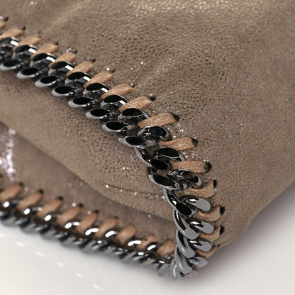 Stella McCartney Shaggy Deer Falabella Fold Over Tote Taupe 10 of 11