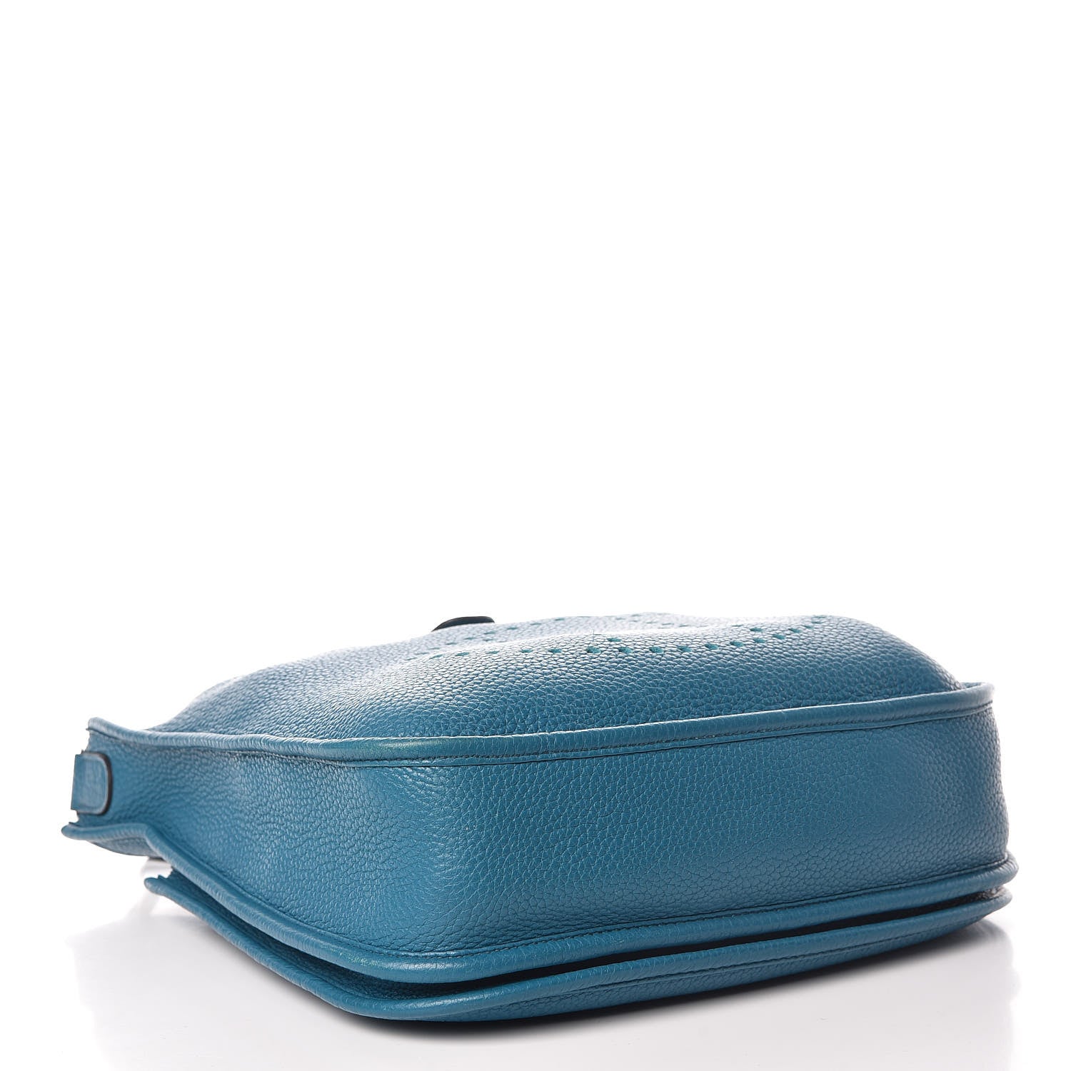 Hermes Taurillon Clemence Evelyne III PM Turquoise 4 of 10