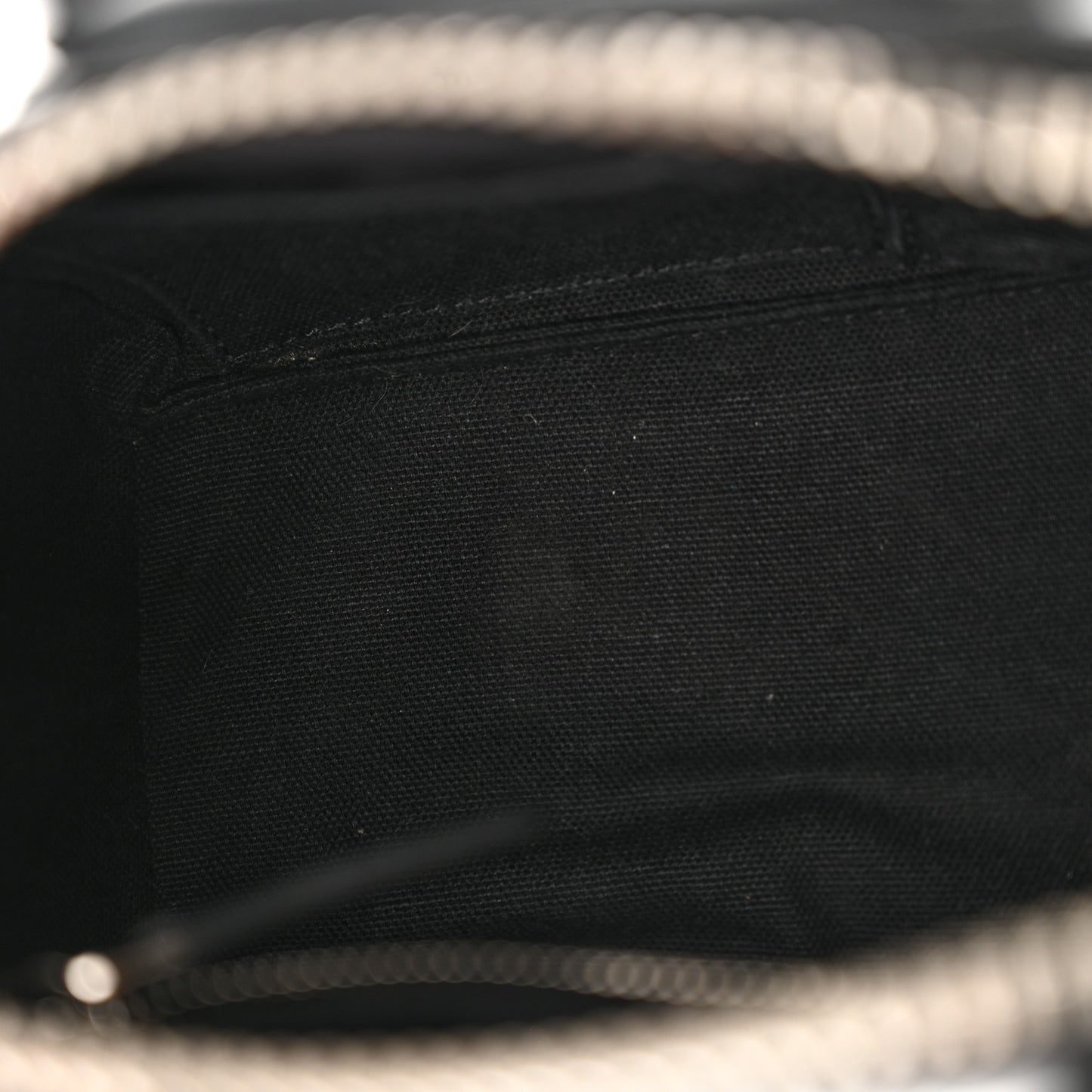 Shiny Lord Calfskin Mini Antigona Black
