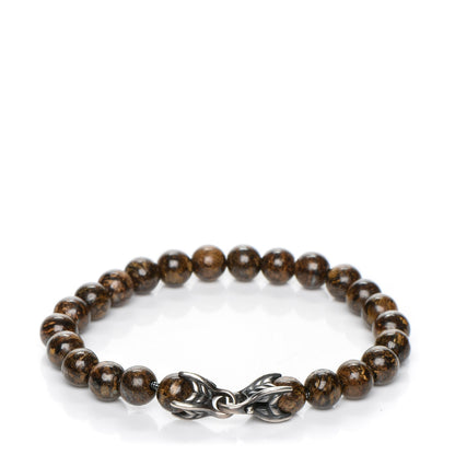 David Yurman Sterling Silver 8mm Spiritual Beads Bracelet 1 of 5