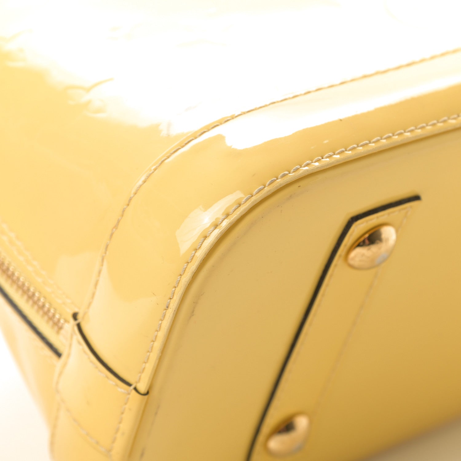 Louis Vuitton Vernis Alma PM Citrine 12 of 19