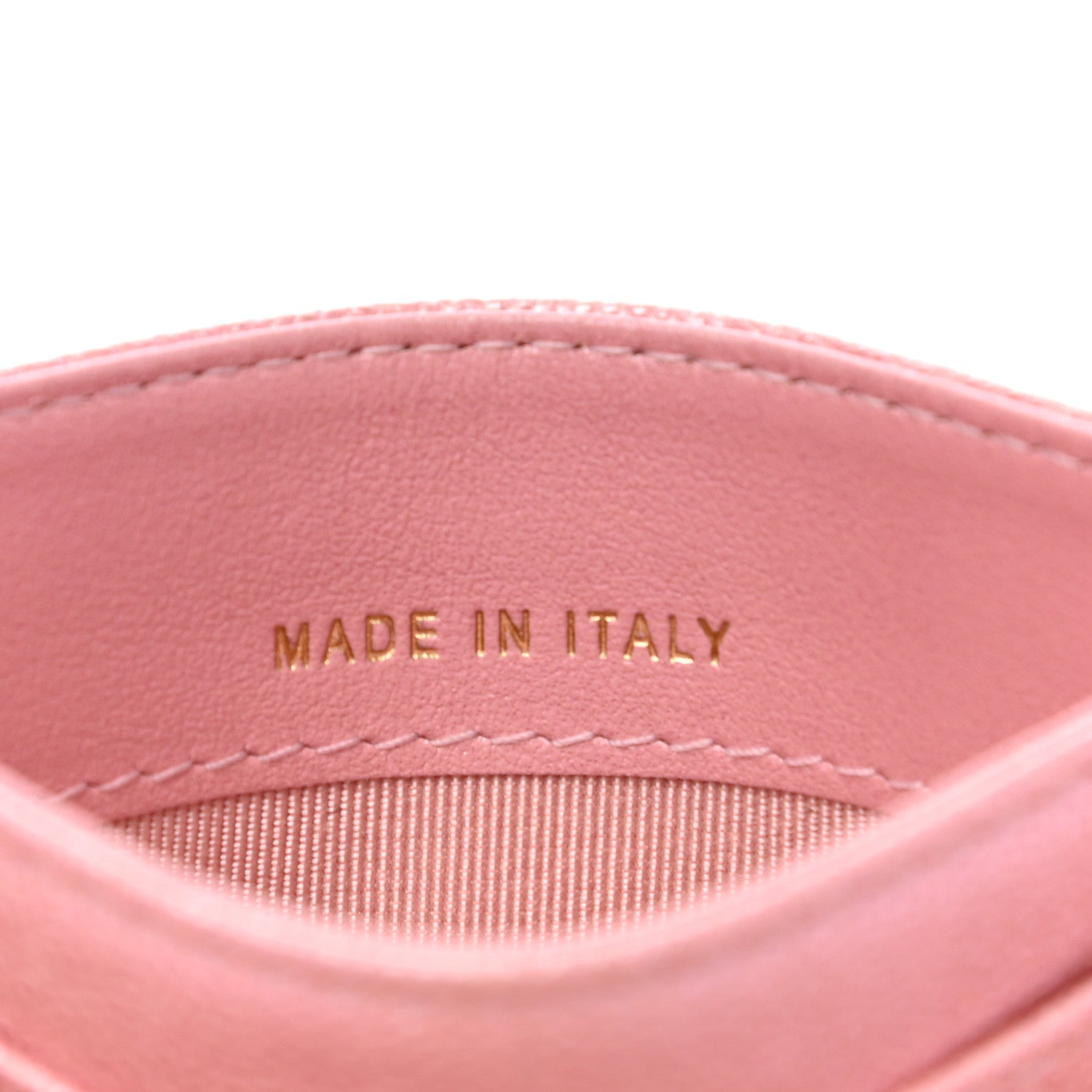 Chanel Iridescent Caviar Quilted Card Holder Rose Pink 7 of 9