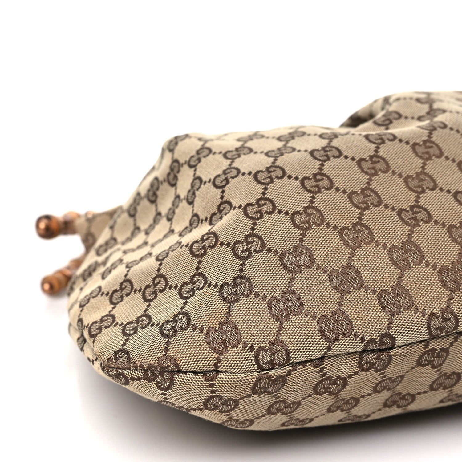 Gucci Monogram Bamboo Top Handle Bag Turquoise 8 of 9