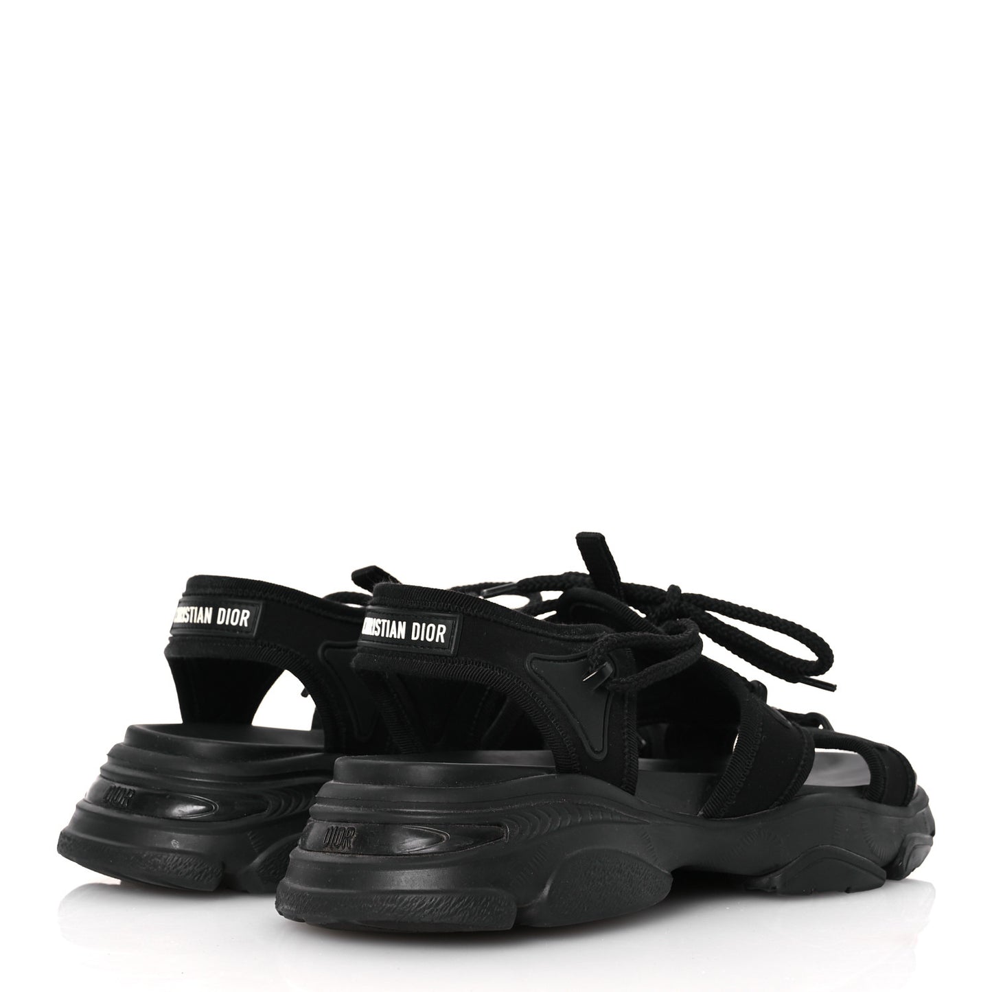 Technical Fabric D-Connect Sandals 37 Black