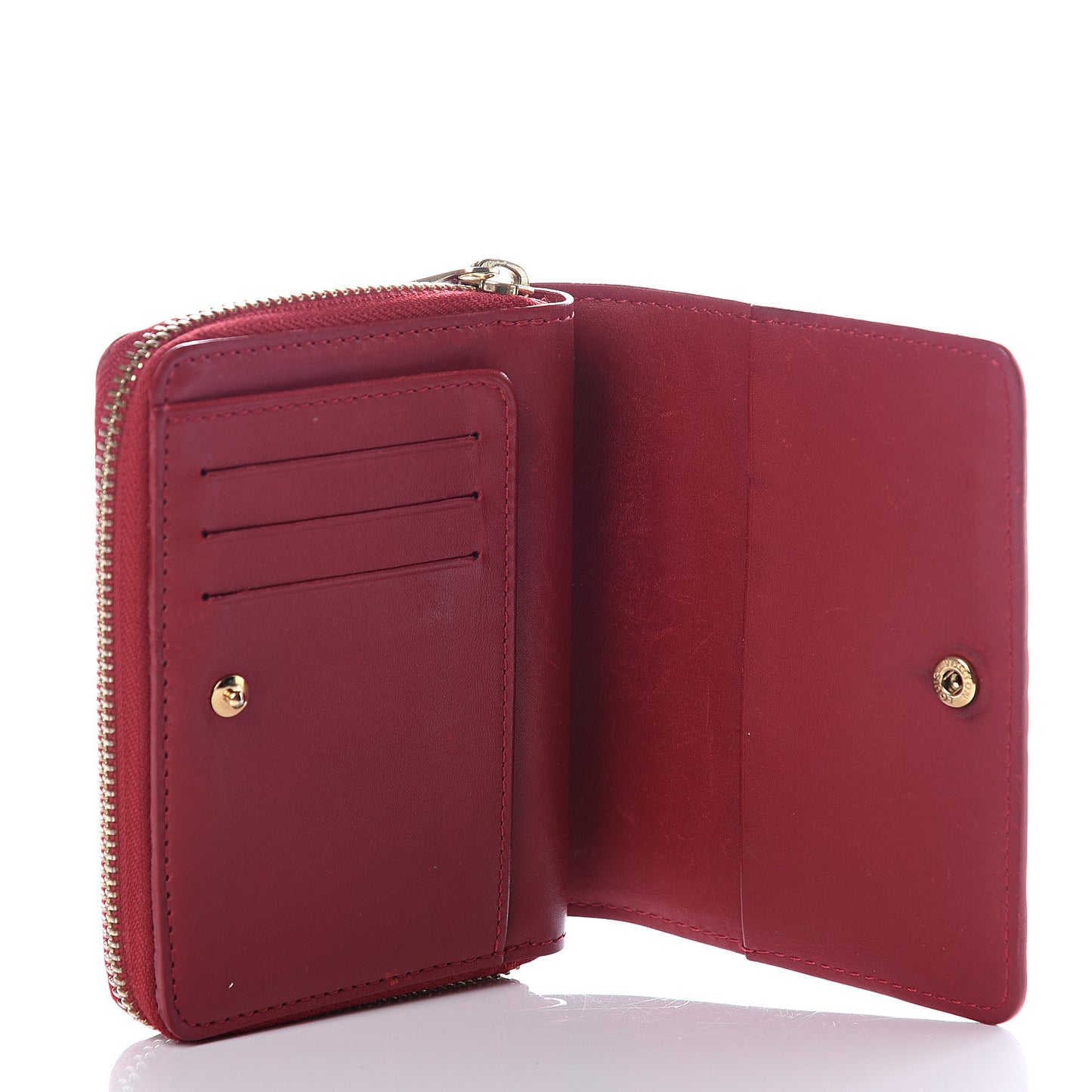 Vernis Broome Zip Wallet Pomme D'Amour
