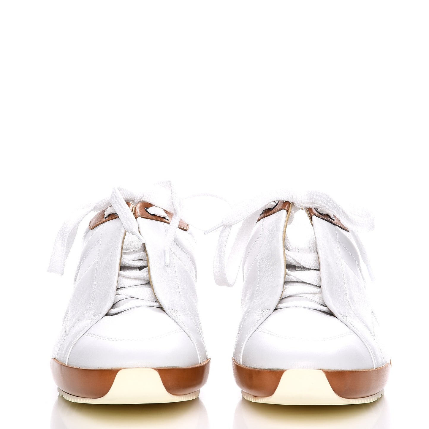 Nappa Impulse Sneakers 38 Blanc Gold