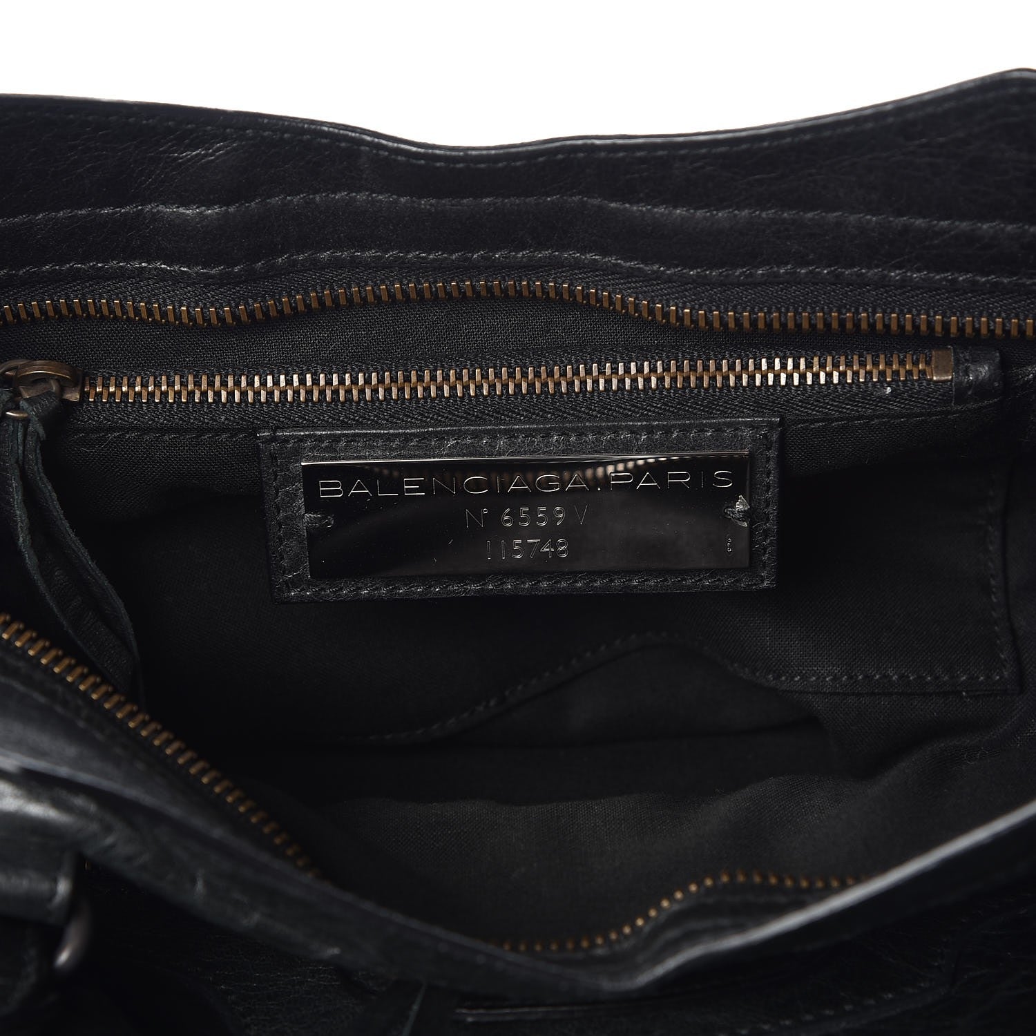 Balenciaga Chevre Classic Hardware City Black 6 of 10