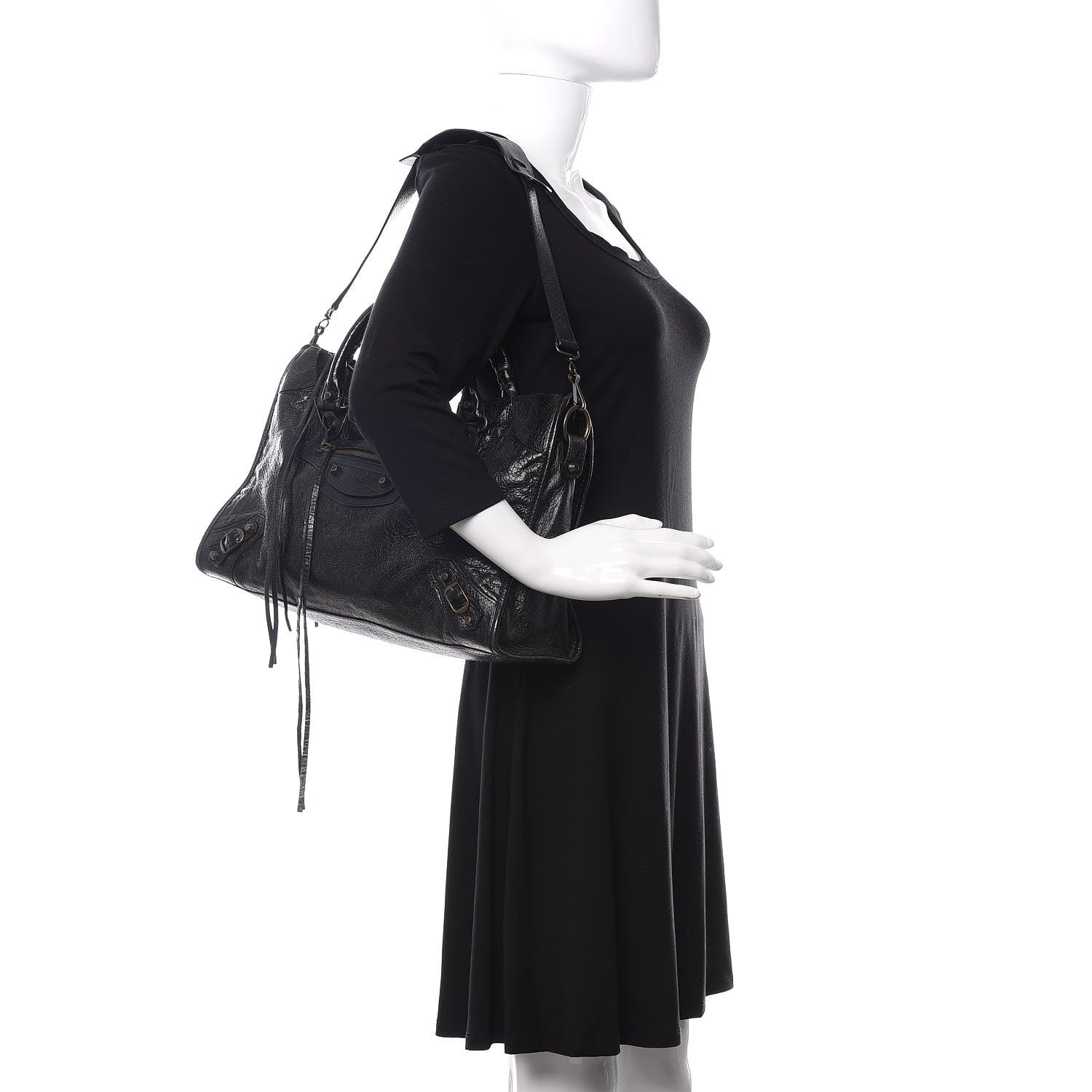 Balenciaga Agneau Classic Hardware City Black 2 of 11