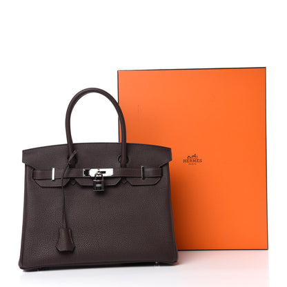 Hermes Togo Birkin 30 Chocolate 11 of 11