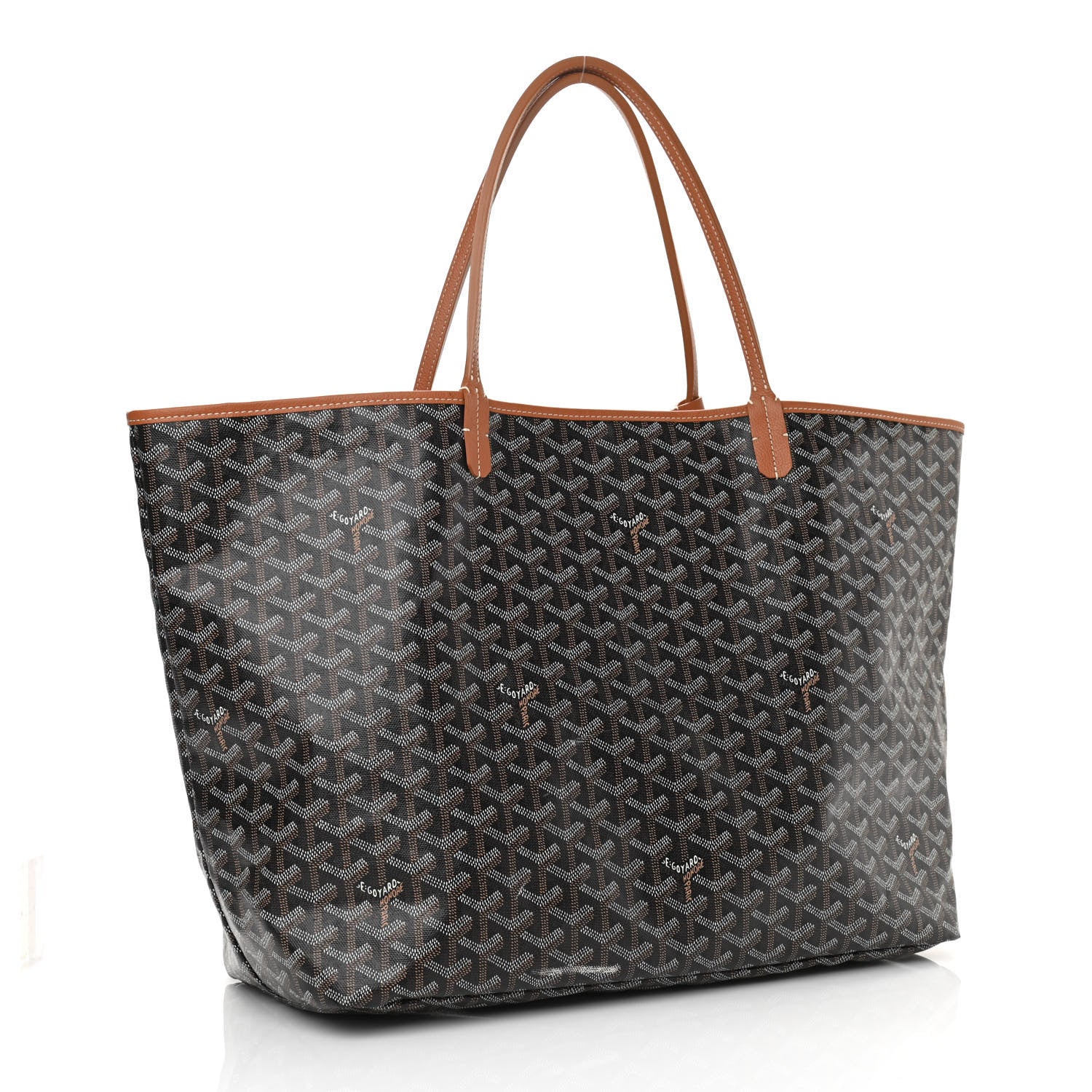 Goyard Goyardine Saint Louis GM Black Gold 3 of 14