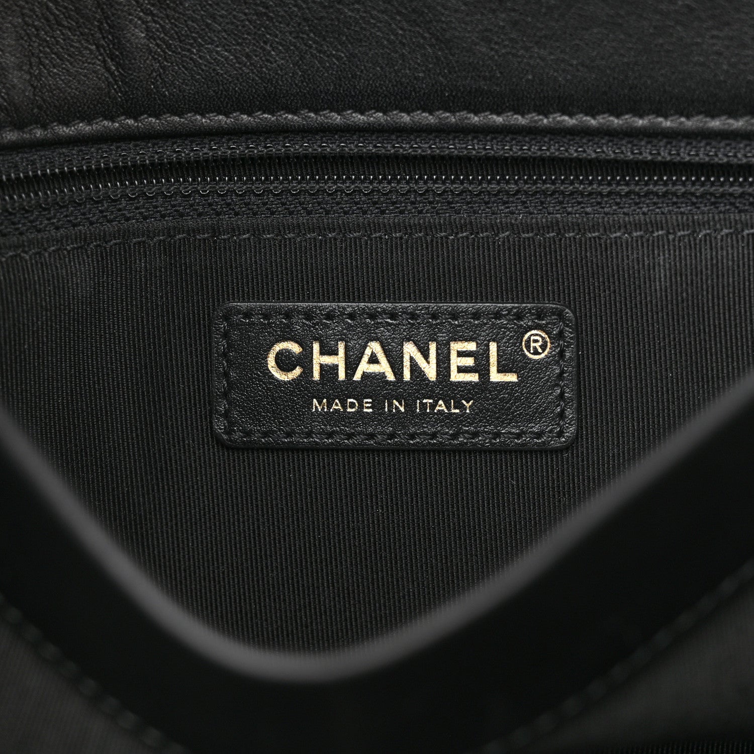 Chanel Calfskin Stitched Large Flap Black 6 of 10